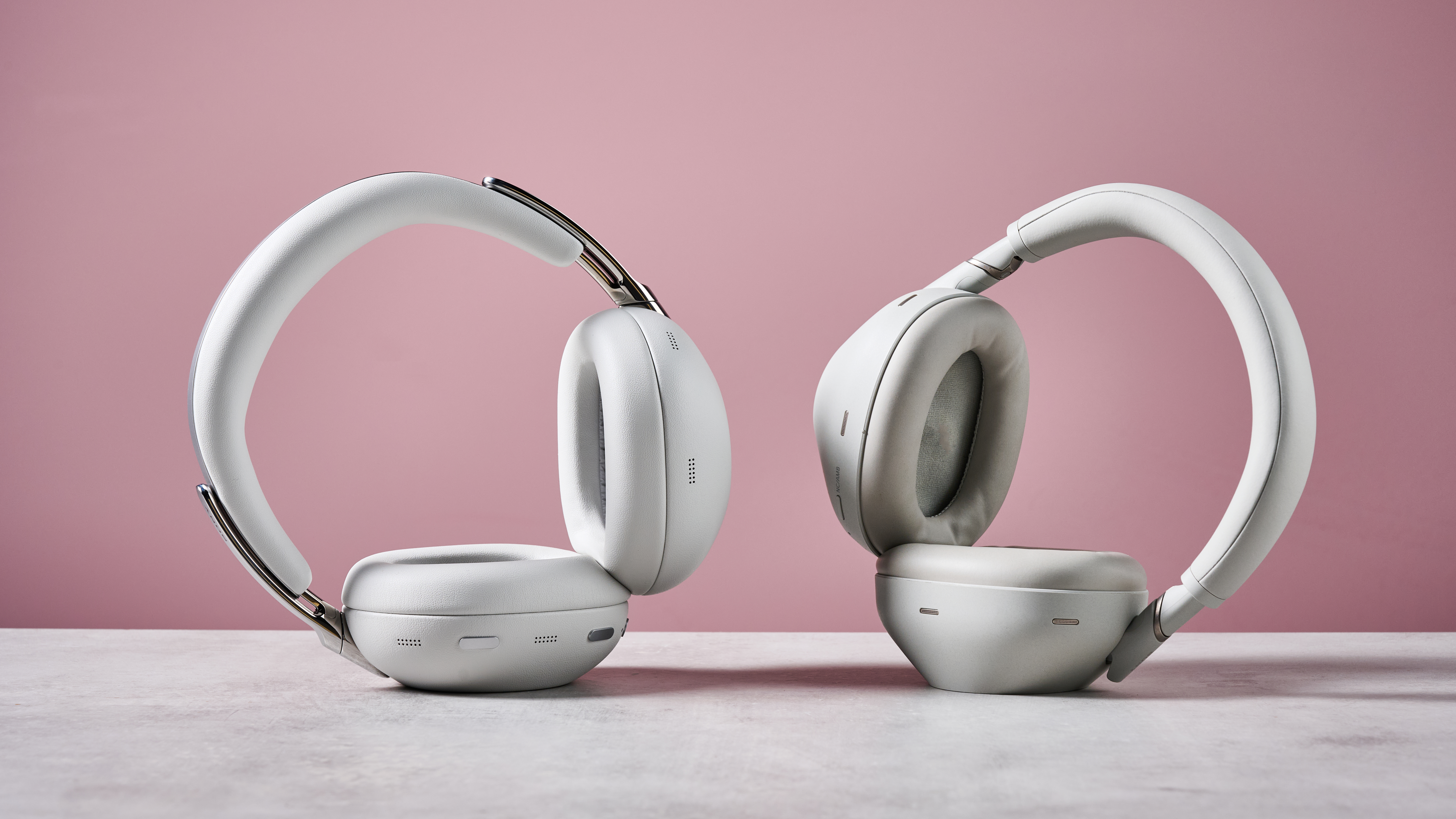Sony 1000X The Collexion headphones next to the Sony WH-1000XM6