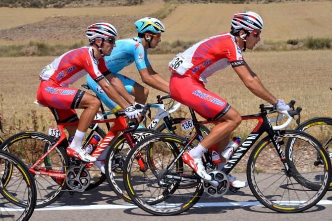 Joaquim Rodr&iacute;guez (Karusha) sitting in the bunch