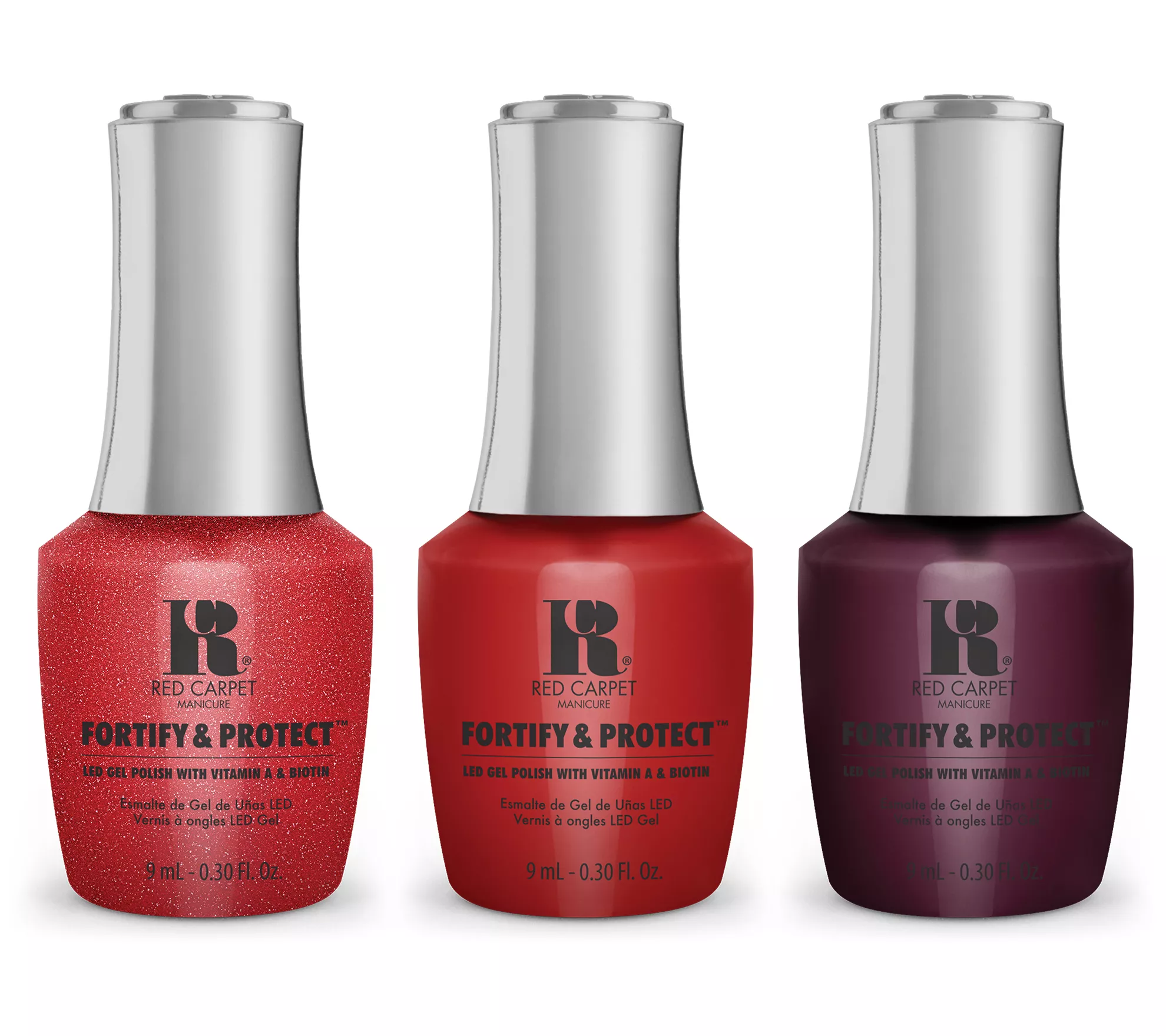 Red Carpet Manicure Reds Gel Polish Trio