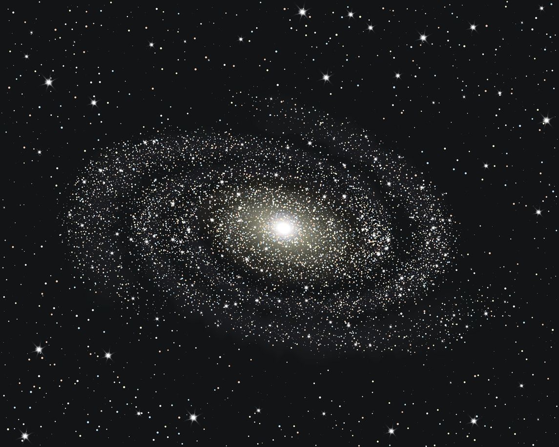 A galaxy vector.