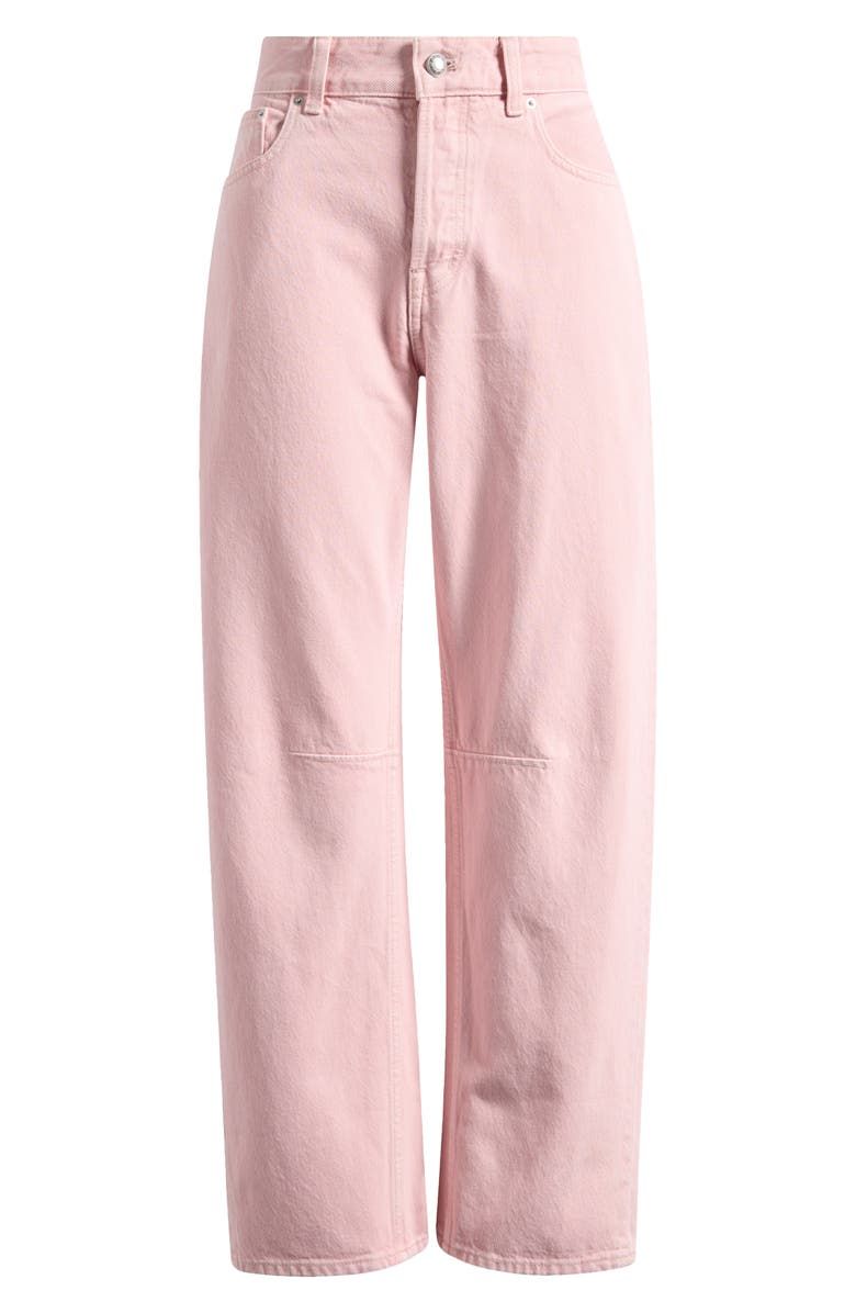 The Darted Barrel-Leg Jeans