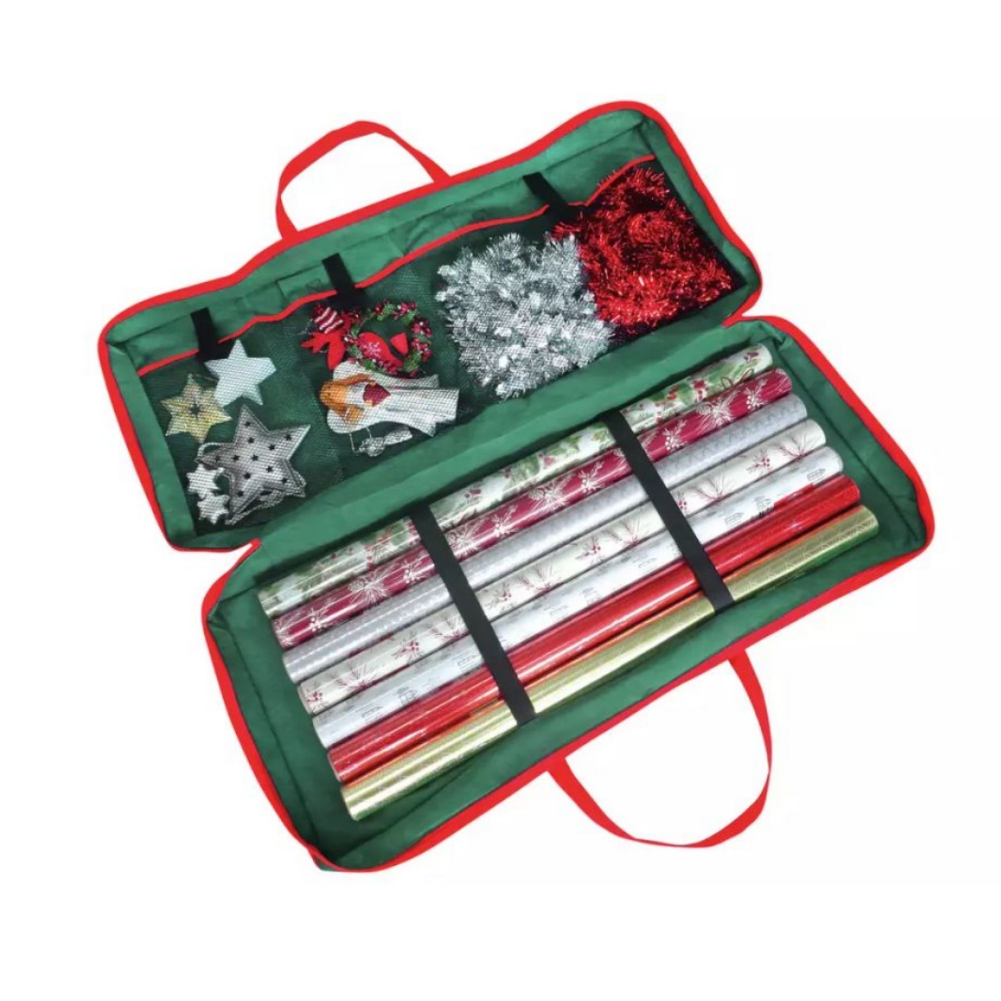 Country Club, Christmas Corner Wrapping Paper Storage Bag