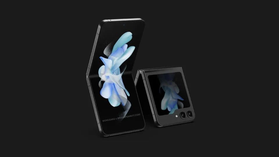 Imagem vazada do Galaxy Z Flip 5 revela dobrável sem intervalos