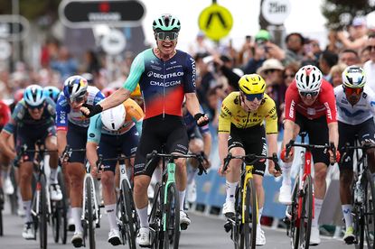 Tobias Lund Andresen bests Matthew Brennan at the Cadel Evans Great Ocean Road Race 2026