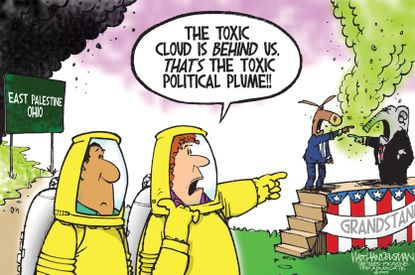 Political cartoon 