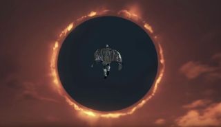 YouTuber AGRcactus flies into the Darksign eclipse.