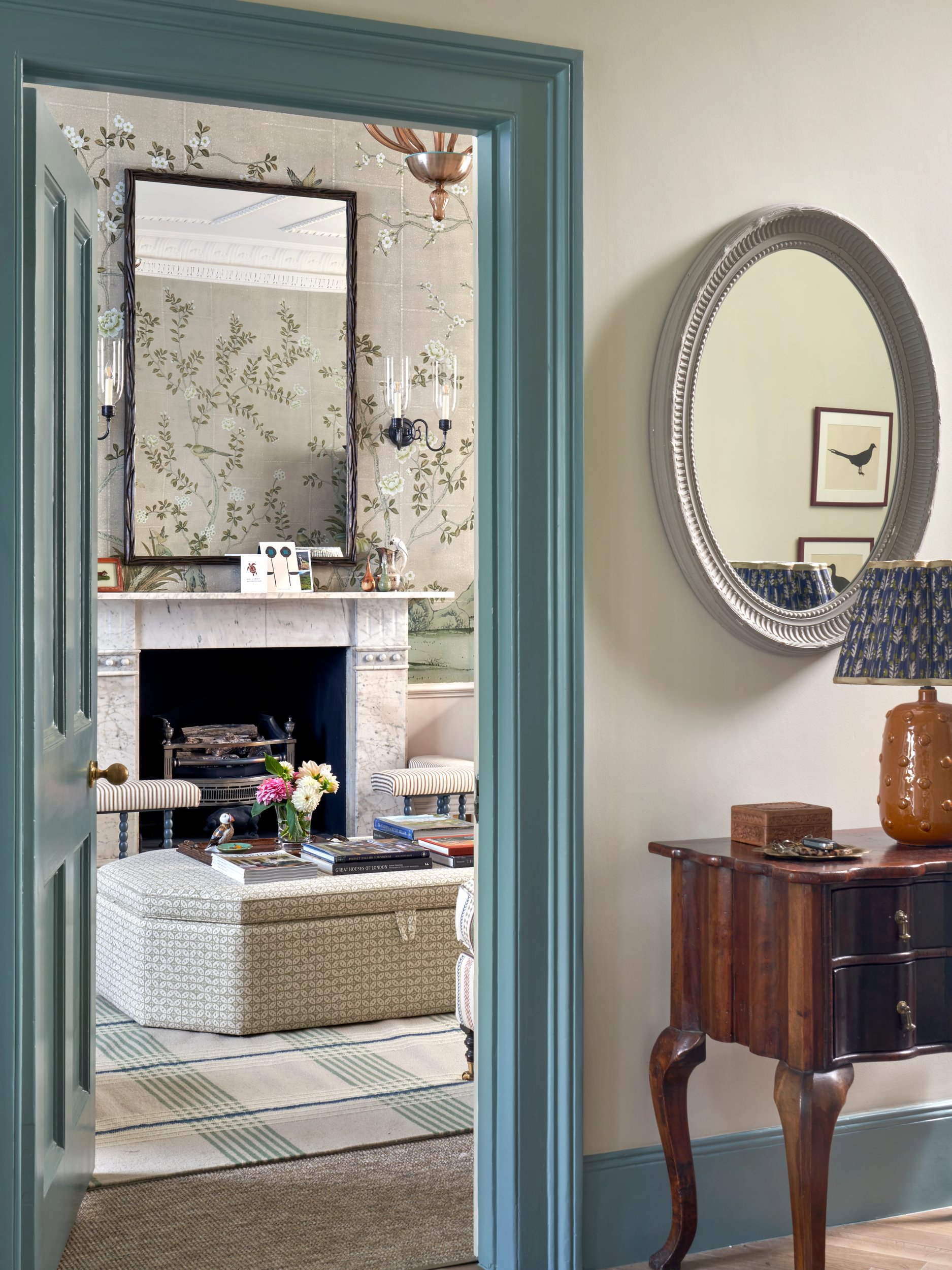 Interior shots of a renovated Victorian family home