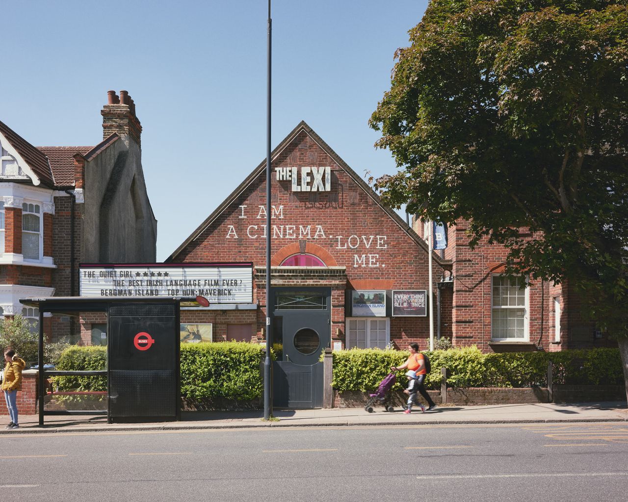 Exterior of The Lexi Cinema by RISE Design Studio