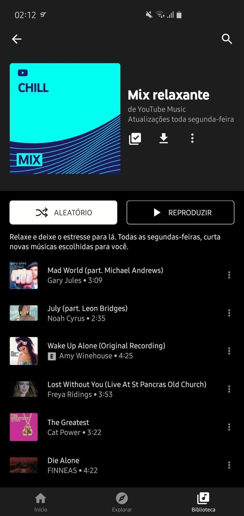 Youtube Music Chill Mix
