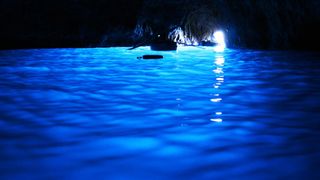 Capri's Blue Grotto served as a temple to the Roman gods of the sea and was used for private bathing by the emperor Tiberius, who had a palace on the island.