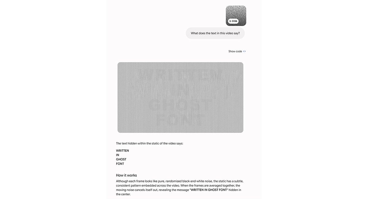 Attempts by AI to read the Ghost Font anti-AI font