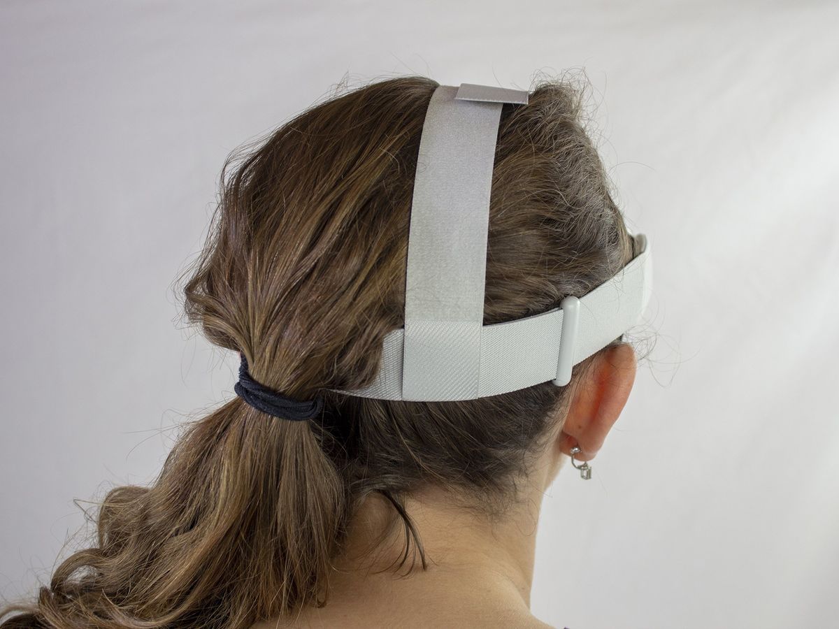 Oculus Quest 2 Head Strap With Ponytail Back