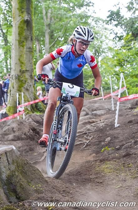 Emily Batty (Canada) took the silver medal