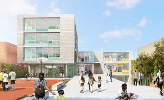 Campus Gallait Sitr Schaerbeek, by POLO Architects