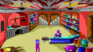 An old adventure game.