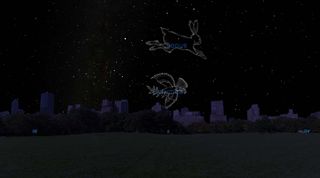 Hare Dove Constellations Night Sky