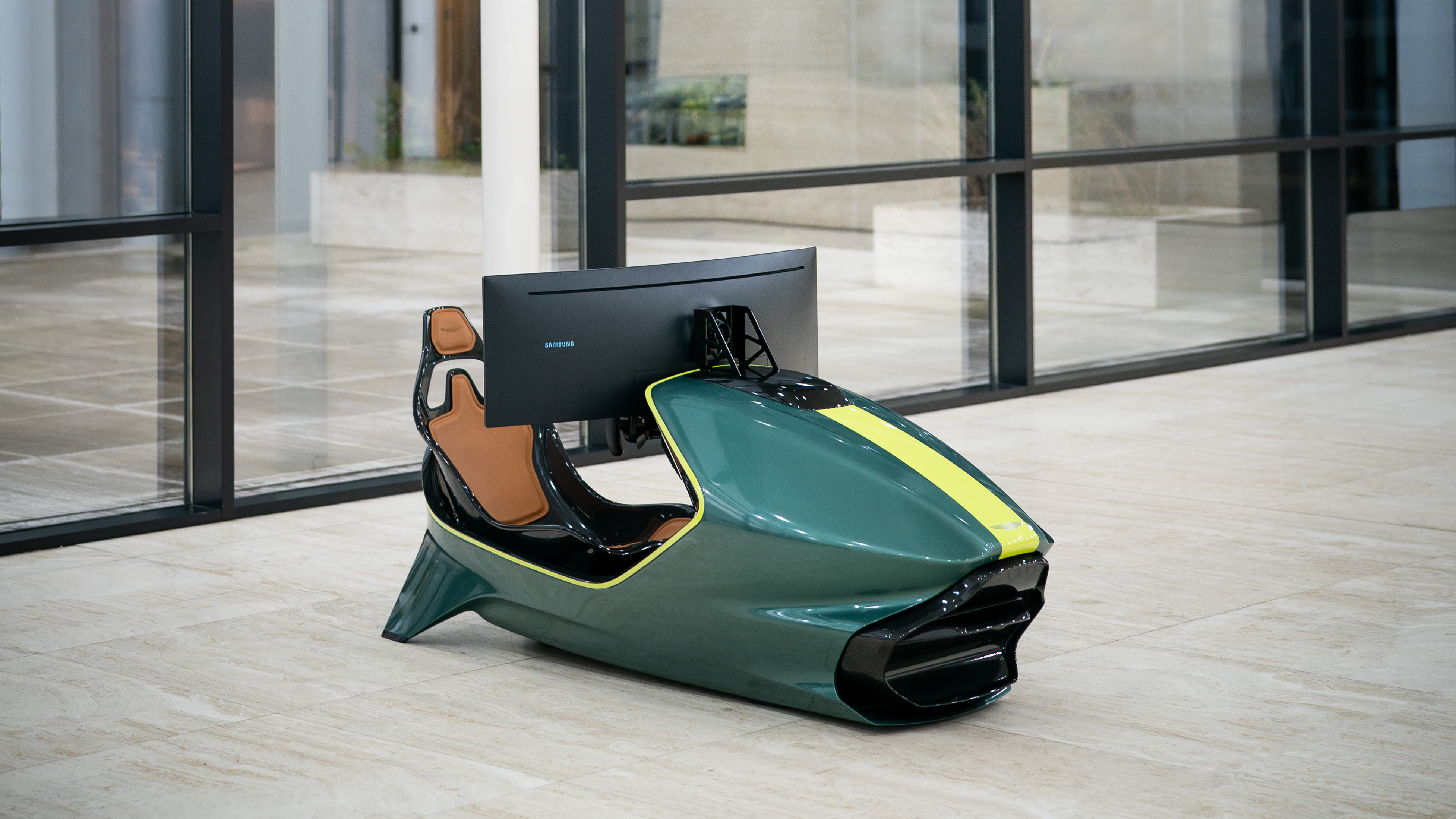 Aston Martin Curv Gaming Simulator