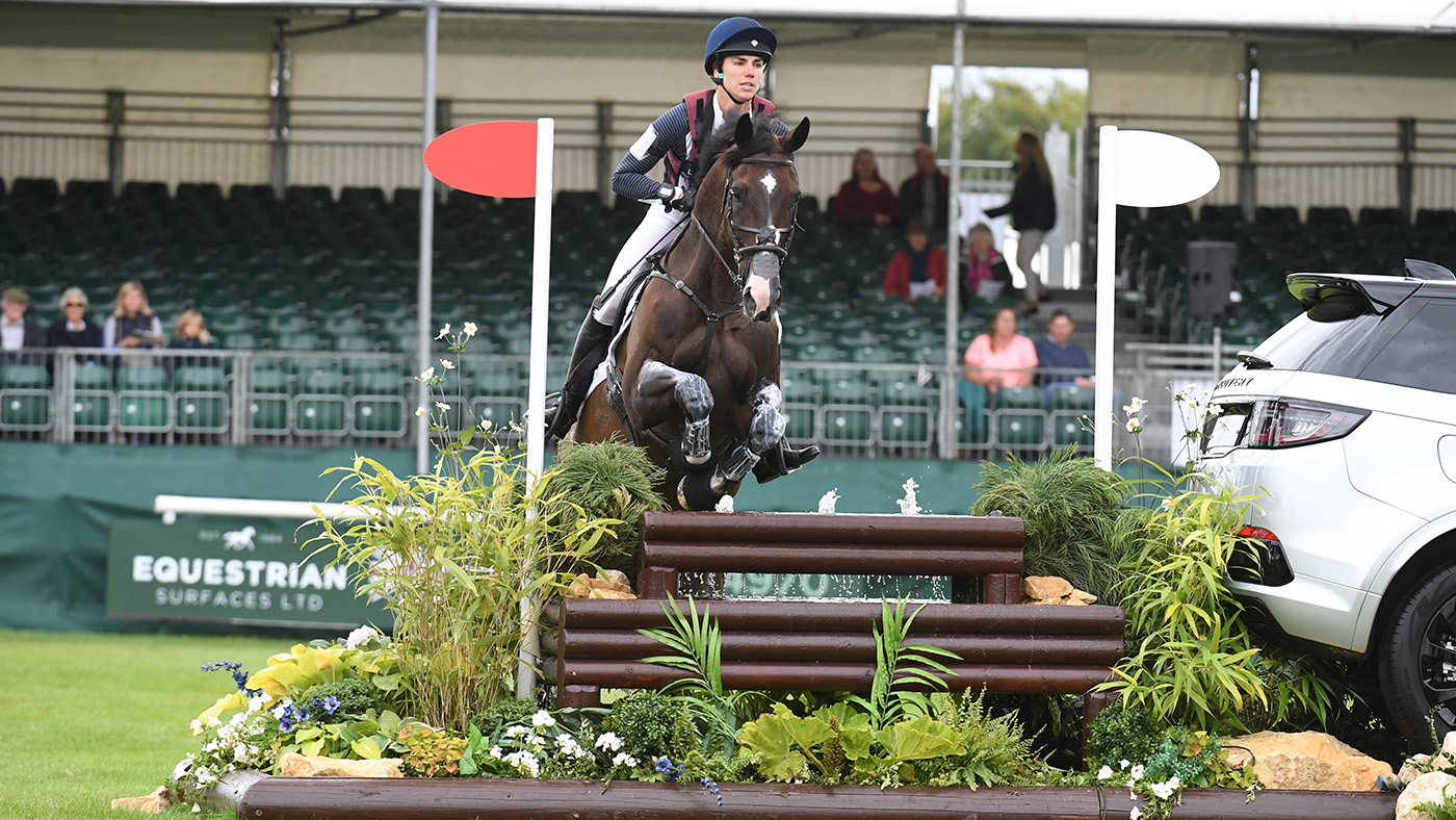 Ariel Grald and Leamore Master Plan at Burghley 2019.