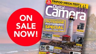 Image showing the cover of Digital Camera magazine issue 288, December 2024, and red circle that reads 'On sale now!'