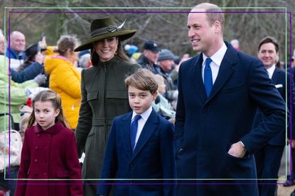 Kate Middleton and Prince William spotted on secret trip - Prince William and Kate Middleton with their children Prince George, Princess Charlotte and Prince Louis