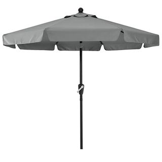grey patio umbrella