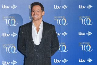 Joe Swash on the red carpet 