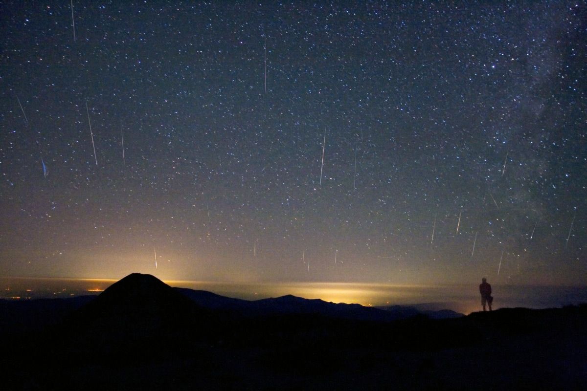 Tudorica Image of 2008 Perseid Meteor Shower