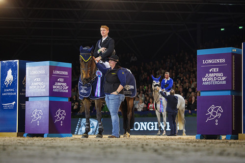 In showjumping news, Daniel Coyle and Legacy head the World Cup prizegiving