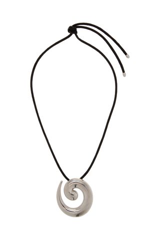 Ben-Amun Exclusive Silver-Tone Leather Necklace