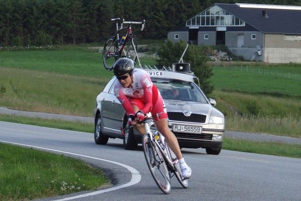Geir Inge Berg (Sparebanken Vest) was nearly six minutes down in sixth place.