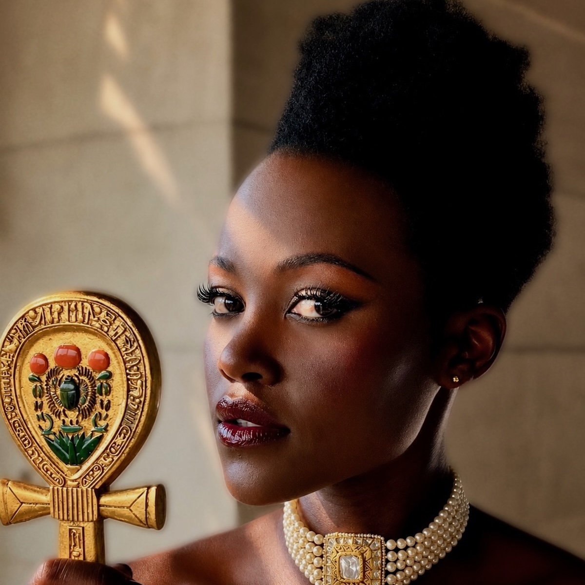 Lupita Nyong'o for The Odyssey premiere
