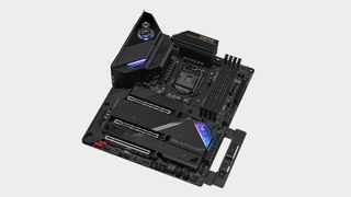 ASRock Taichi Z590 motherboard with GPU mount