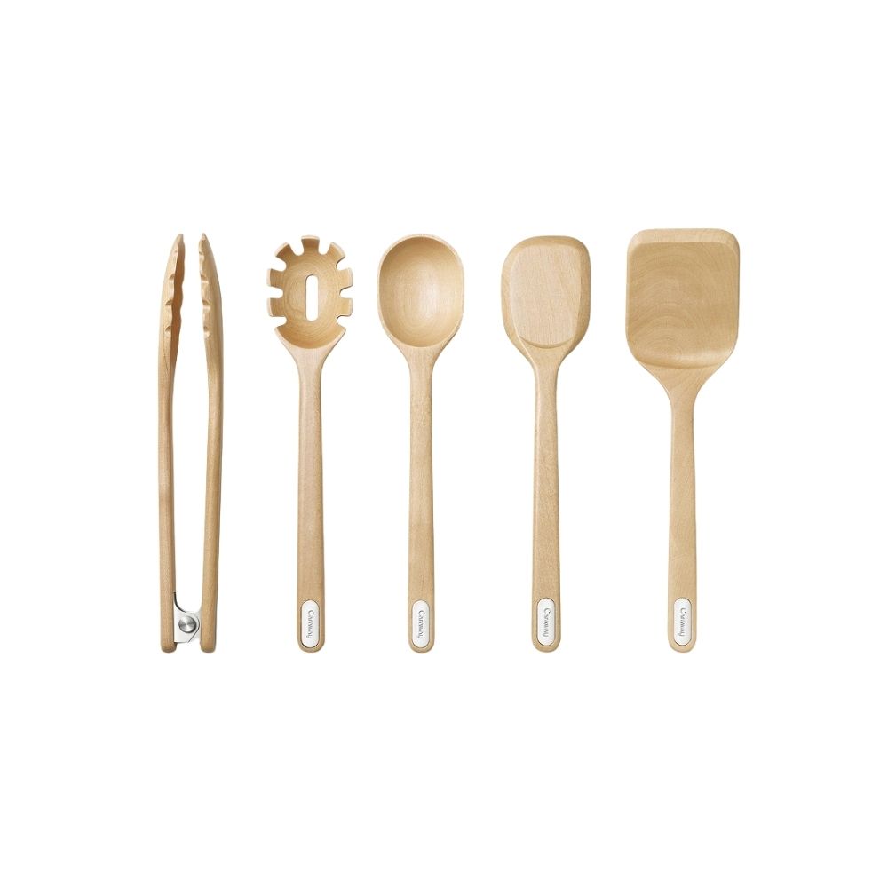 Wood kitchen utensils