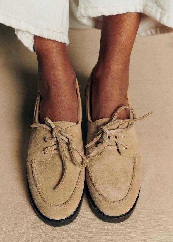 Caroline Loafers - Sandstone - Bovine Leather - S&eacute;zane
