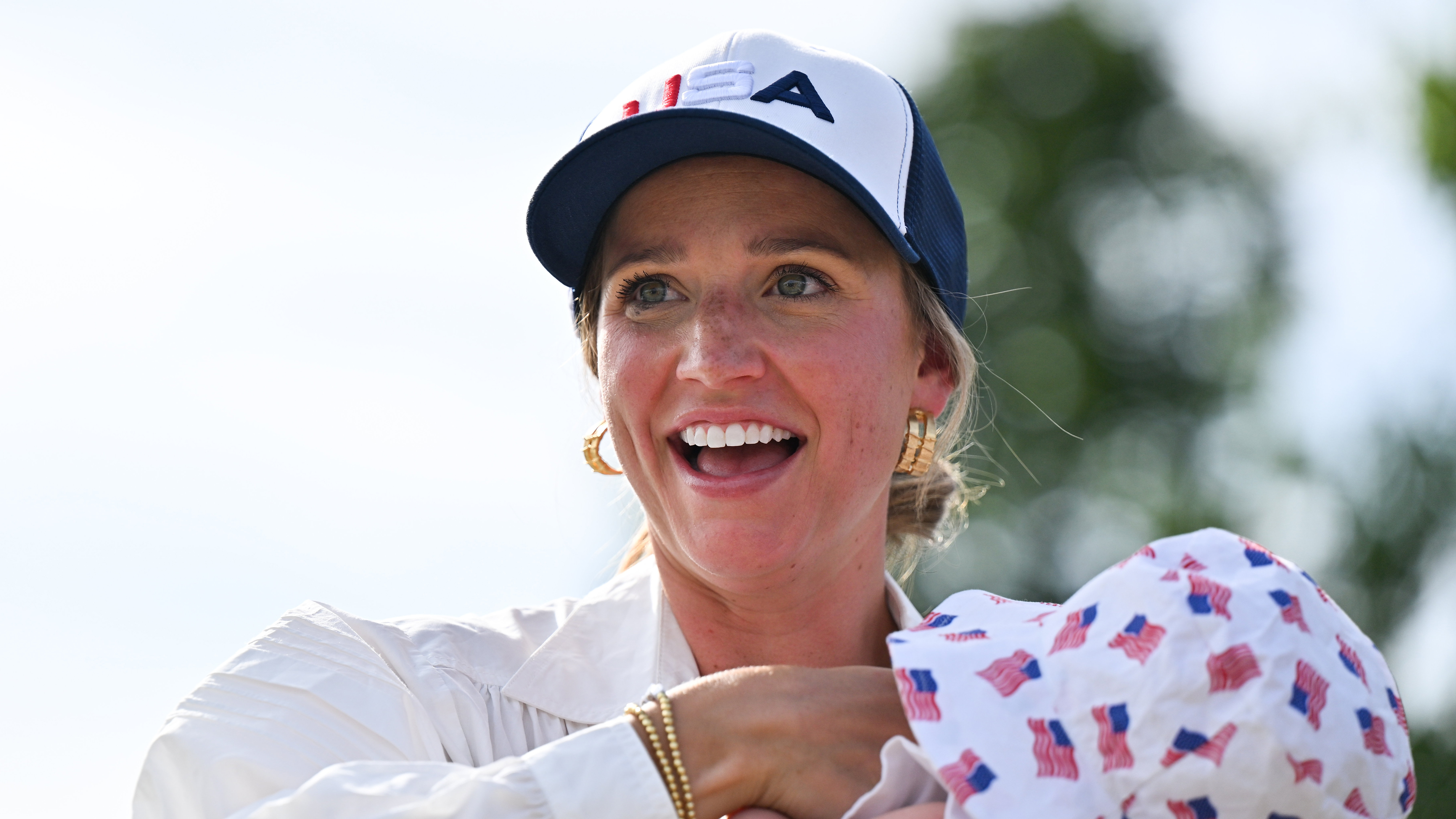 Meredith Scheffler smiles during the Paris 2024 Olympic Games