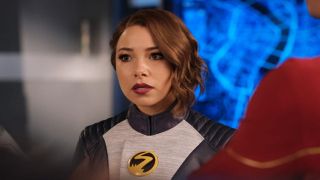Jessica Parker Kennedy as Nora West-Allen in The Flash