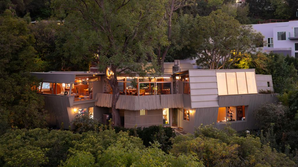 Modernist treehouse