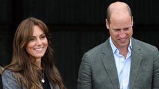 Prince William and Kate’s parenting routine could be switched up. Seen here are the Prince and Princess of Wales during their visit to We Are Farming Minds charity 