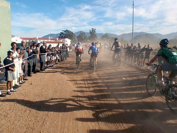 The start of the Cape Pioneer Trek.