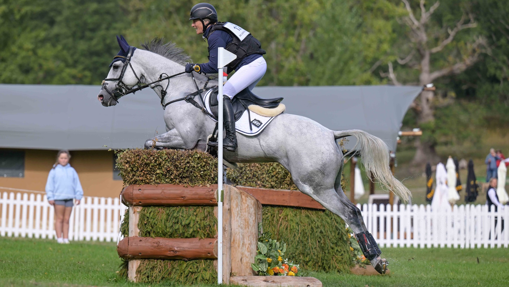 Lara de Liedekerke-Meier (BEL) riding La La Land D'arville in CCI4*- S during the 1st Horse Inspection of the Agria Blenheim Palace International Horse Trials 16-20th September 2026