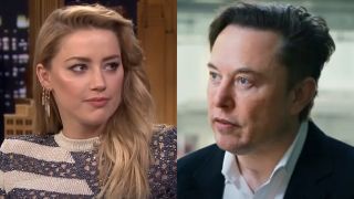 Amber Heard on the Tonight show and Elon Musk in a Ted video.