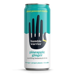 Humble Warrior pineapple ginger sparkling drink