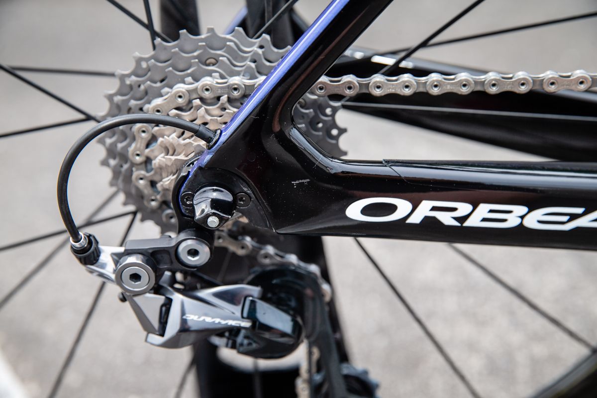 A closer look at the rear dropouts