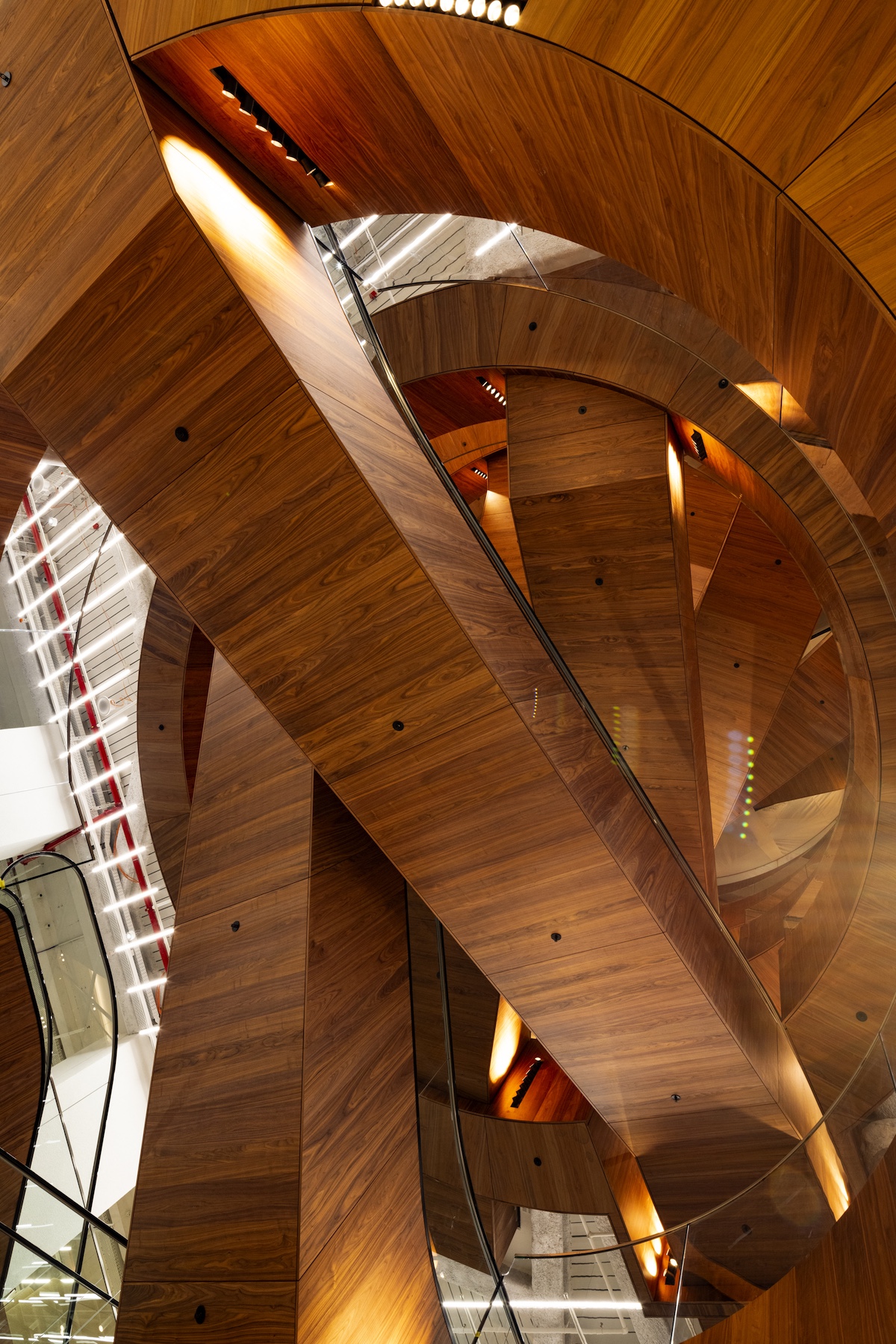 Escelator designed by OMA at KaDeWe department store