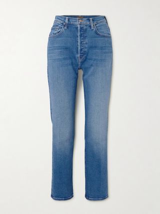 Tripper Ankle High-Rise Straight-Leg Stretch Jeans