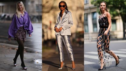 street style influencers showing what to wear on new year's eve