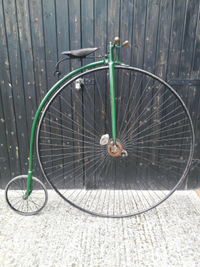 Take a look at the penny-farthing here