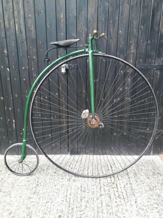 An 1886 52"-wheeled Humber penny-farthing on eBay