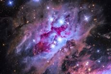 The Running Man Nebula astronomy photographers