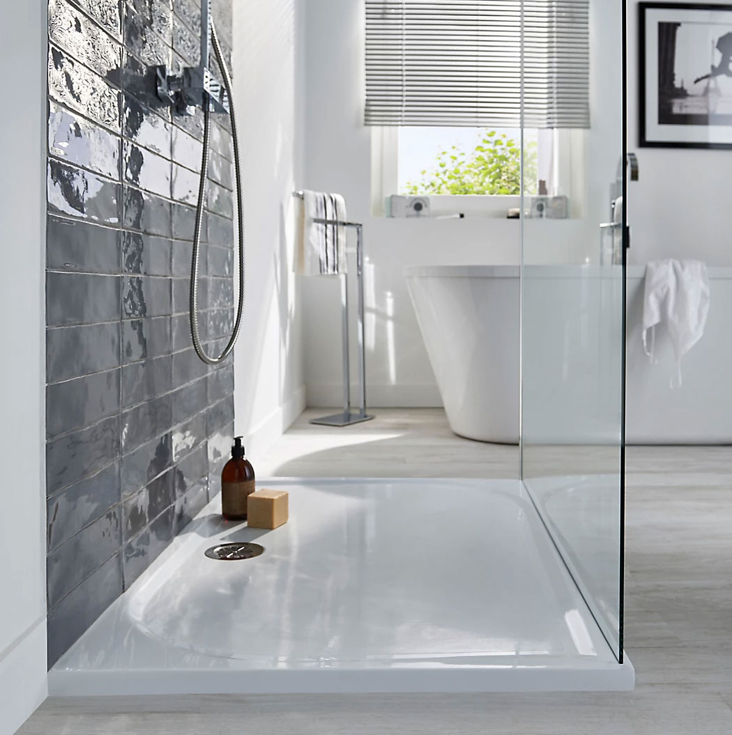 Vernisse Grey Gloss Plain Embossed Ceramic Indoor Wall Tile